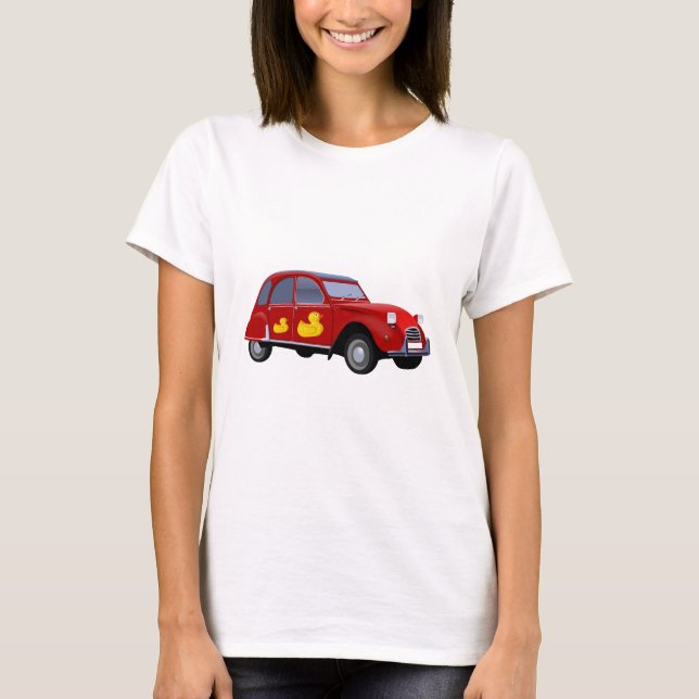 Citroen 2CV Ente T-Shirt (Front)