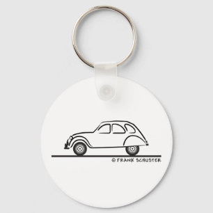Citroen 2CV Key Ring