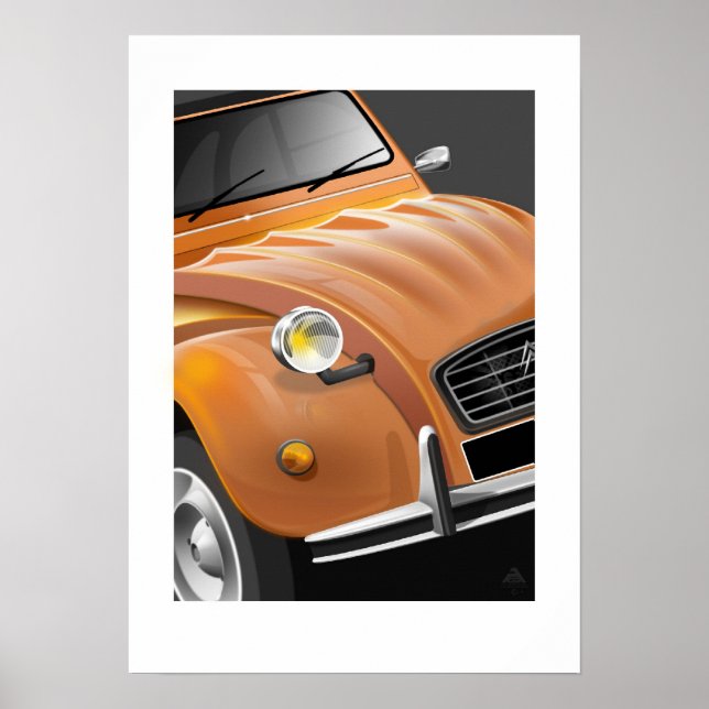 Citroen 2CV Poster (Front)