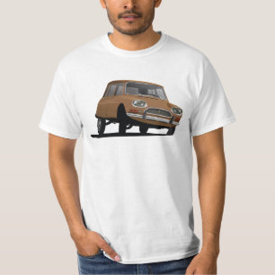Citroën Ami 8, illustration, brown to right T-Shirt