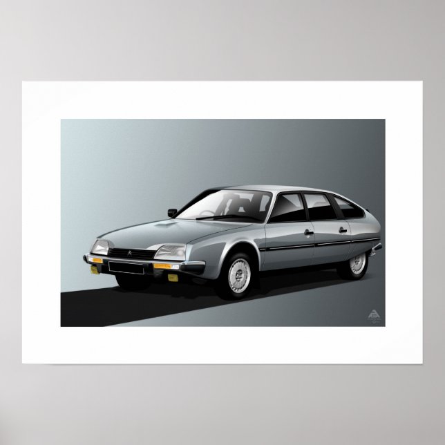 Citroen CX GTI Poster (Front)