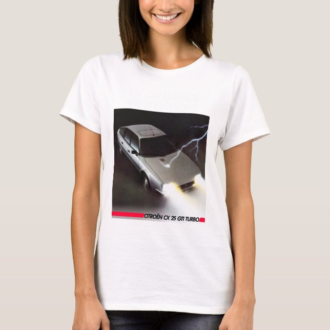 CITROEN CX GTI TURBO197 T-Shirt (Front)