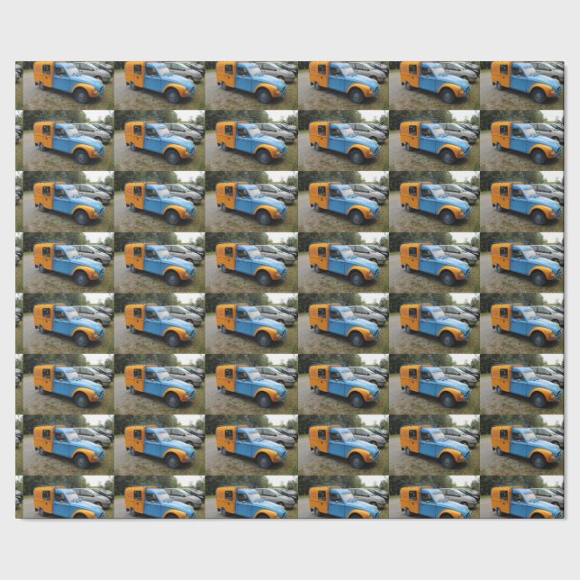 Citroen Diane Wrapping Paper (Seam)