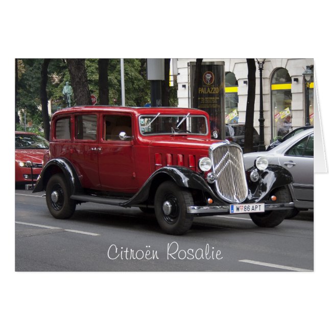 Citroen Rosalie (Front Horizontal)