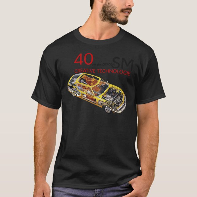 CITROEN SM Classic T-Shirt (Front)