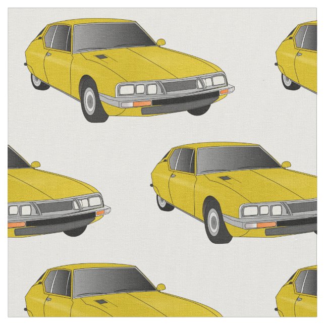 Citroen SM Fabric (Close Up)