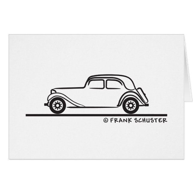 Citroën Traction Avant 15 (Front Horizontal)