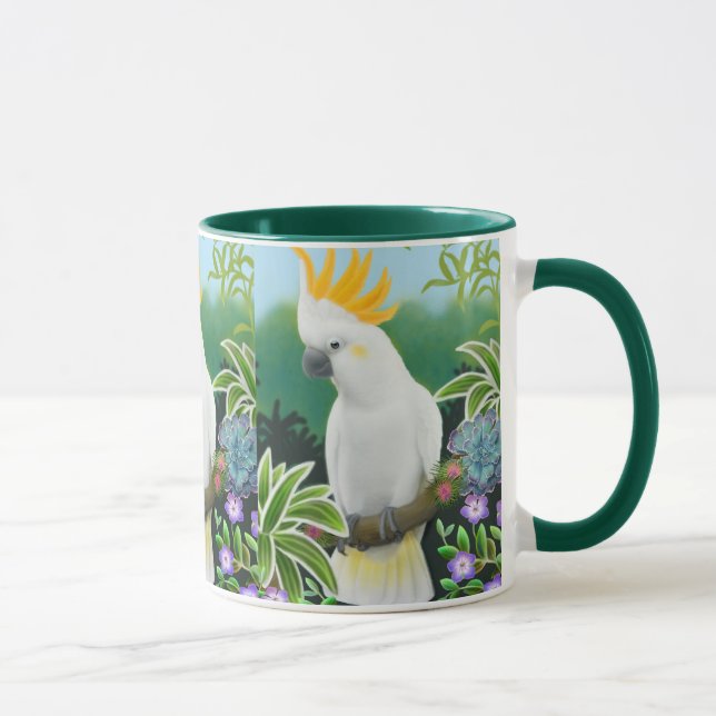 Citron Cockatoo Mug (Right)