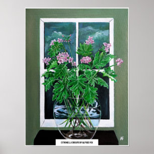 Citronella Dreams Painting by Alfred Fox Poster