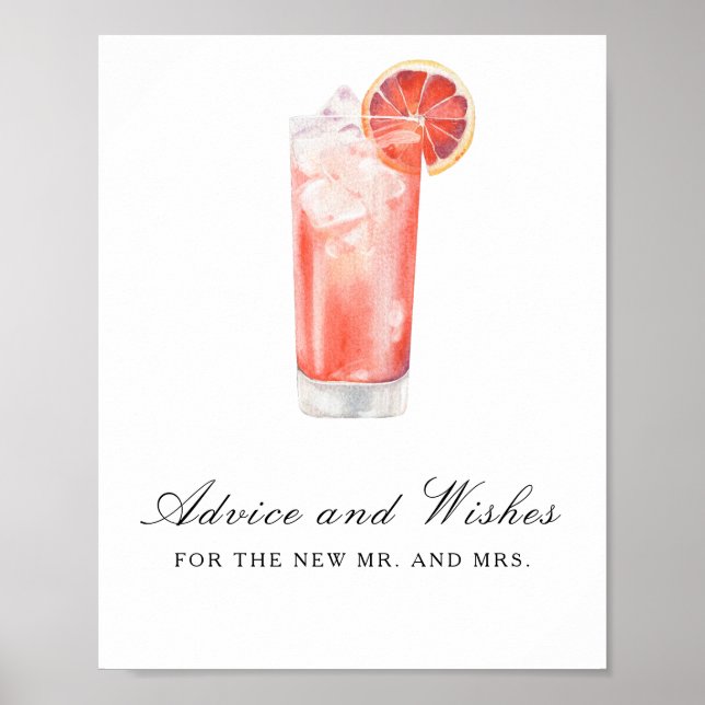 Citrus - Advice and Wishes for Newlyweds Poster (Front)