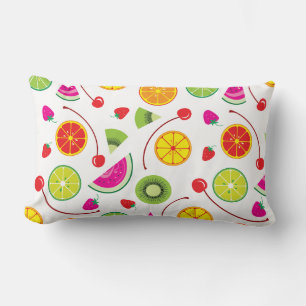 Citrus and Berries Lumbar Cushion