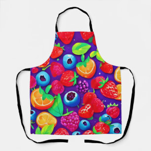 Citrus & Berries Burst Apron