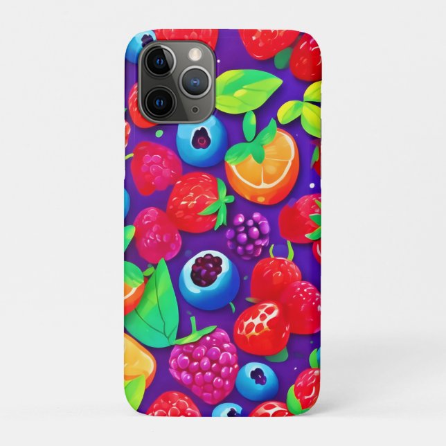 Citrus & Berries Burst Case-Mate iPhone Case (Back)