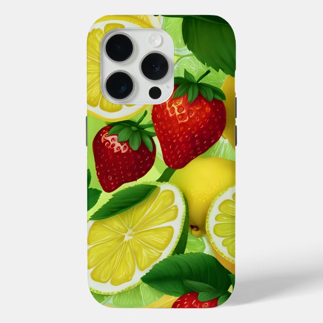 Citrus Berry Fresh Case-Mate iPhone Case (Back)