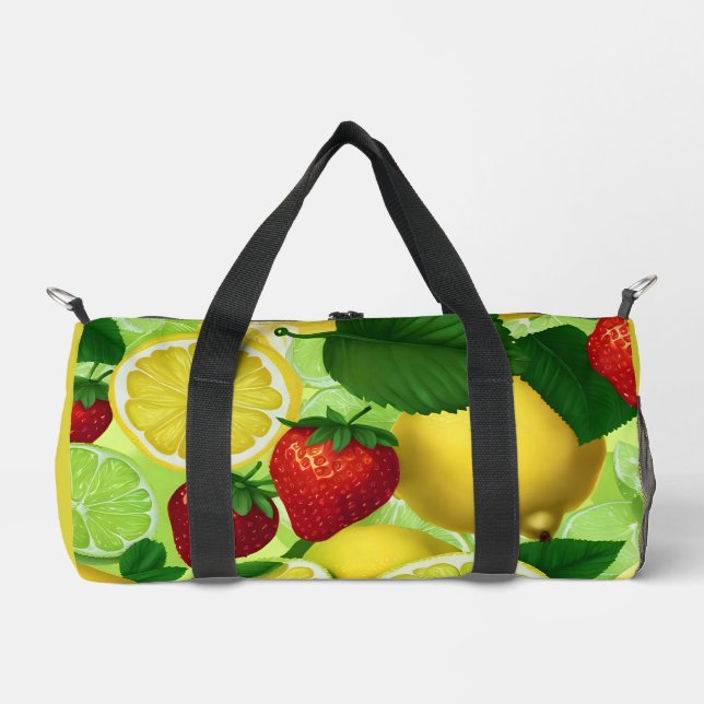 Citrus Berry Fresh Duffle Bag (Front)
