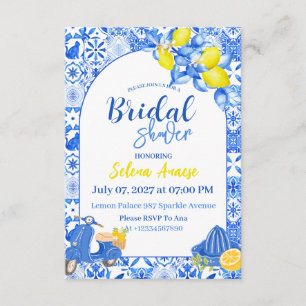 Citrus Bridal Shower Invitation Card