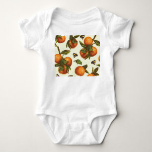 Citrus & Bumblebee: Vintage Seamless Baby Bodysuit