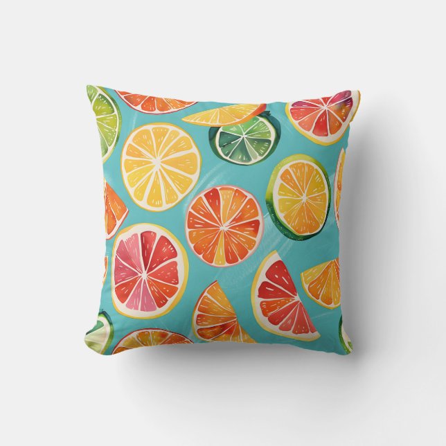 Citrus Burst Cushion (Front)