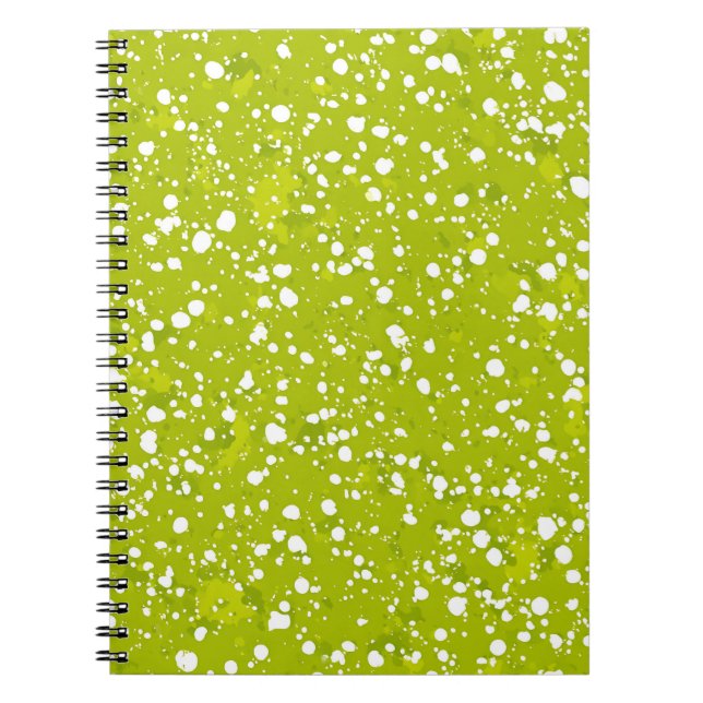 Citrus Burst Marble Notebook (Front)