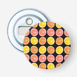 Citrus Candy Lemon Fruit Pattern     Bottle Opener