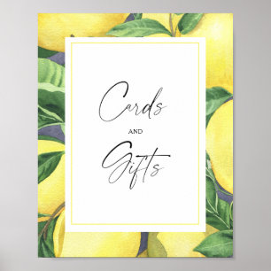 Citrus - Cards and Gifts Poster