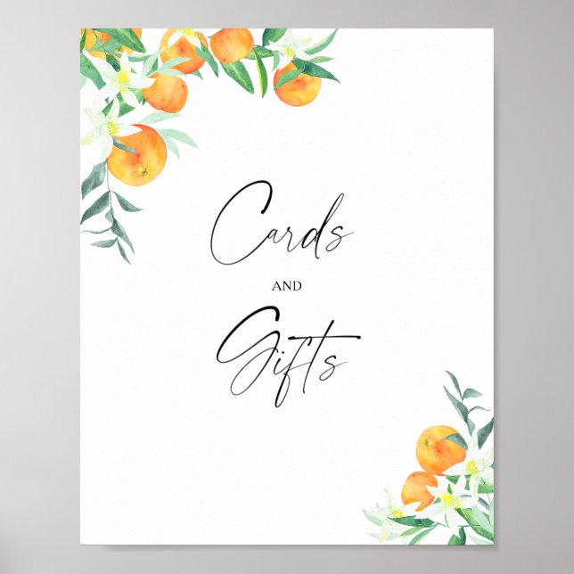 Citrus - Cards and Gifts Poster (Front)