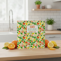 Citrus Celebration Bridal Shower CUSTOM Recipe
