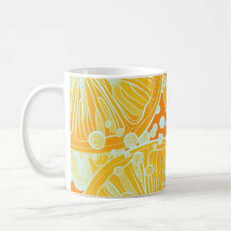 Citrus Cocktail: Sparkling Water Pattern Coffee Mug
