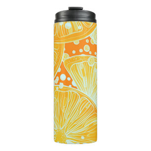 Citrus Cocktail: Sparkling Water Pattern Thermal Tumbler