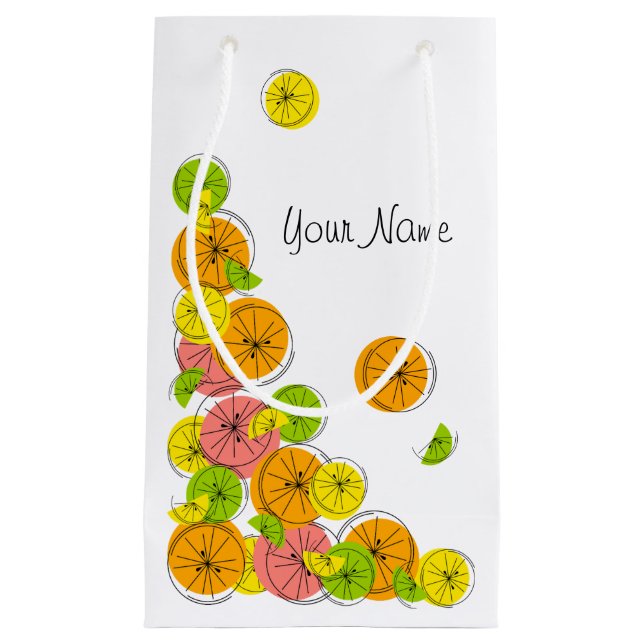Citrus Corner Name gift bag small (Front)