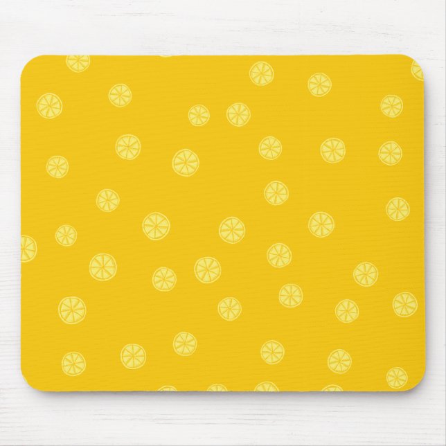 Citrus Dots Mouse Pad (Front)
