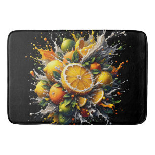 Citrus Explosion Bath Mat