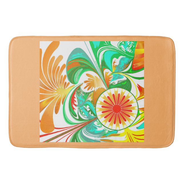Citrus Explosion Bath Mat (Front)