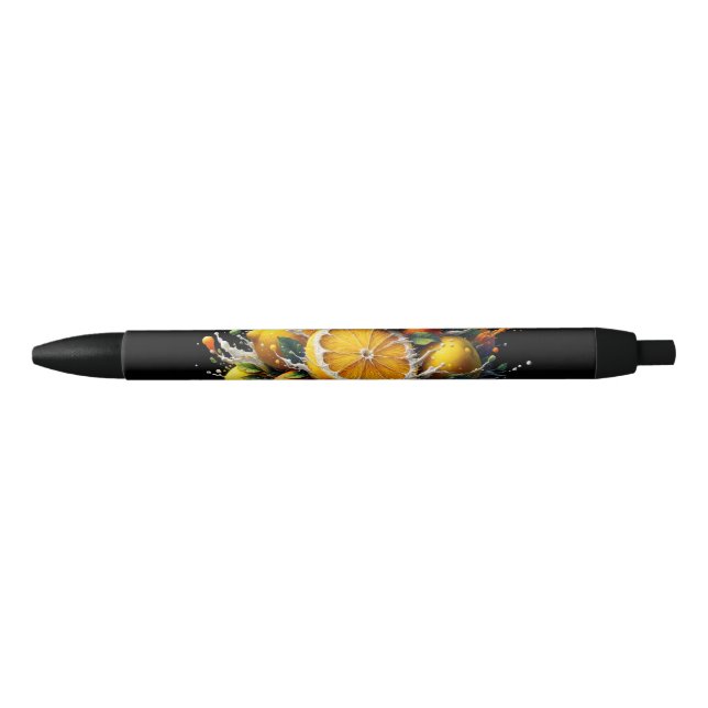 Citrus Explosion Black Ink Pen (Front)