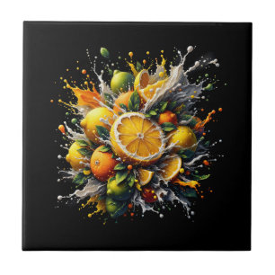 Citrus Explosion Ceramic Tile