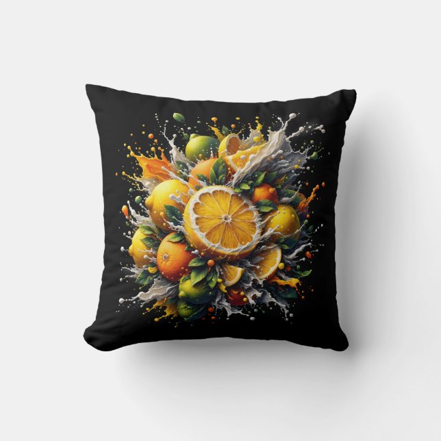 Citrus Explosion Cushion (Front)