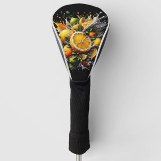 Citrus Explosion Golf Head Cover