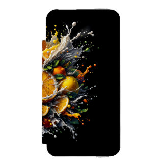 Citrus Explosion Incipio Watson™ iPhone 5 Wallet Case