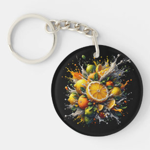 Citrus Explosion Key Ring