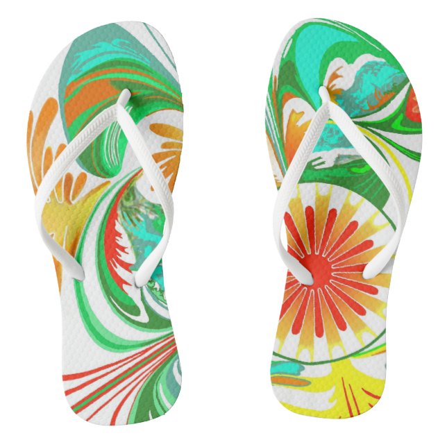Citrus Explosion Thongs (Footbed)