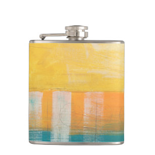 Citrus Fields I Hip Flask