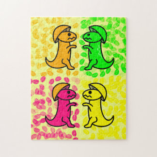 Citrus Fruit Dinosaurs Jigsaw Puzzle