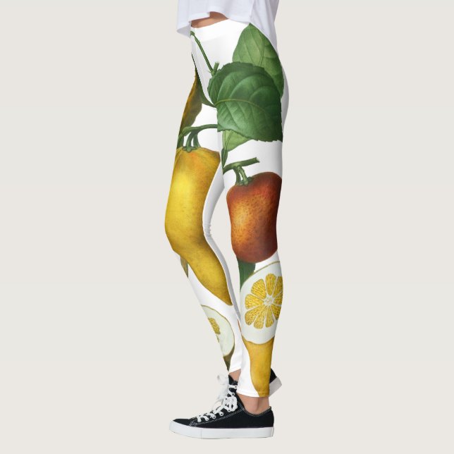 CITRUS FRUIT LEGGINGS (Left)