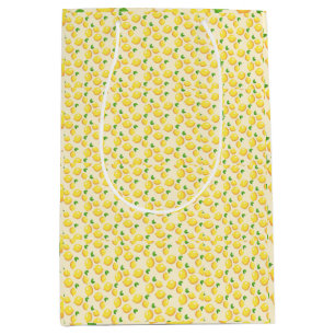 Citrus fruit, lemons, fresh and bright medium gift bag