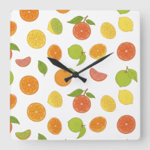 Citrus fruit pattern