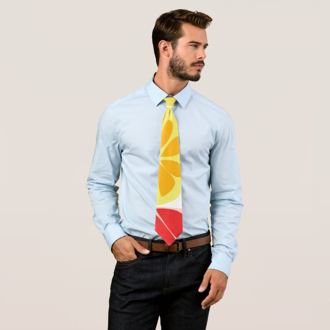 Citrus Fruit Pattern Tie (In Situ)