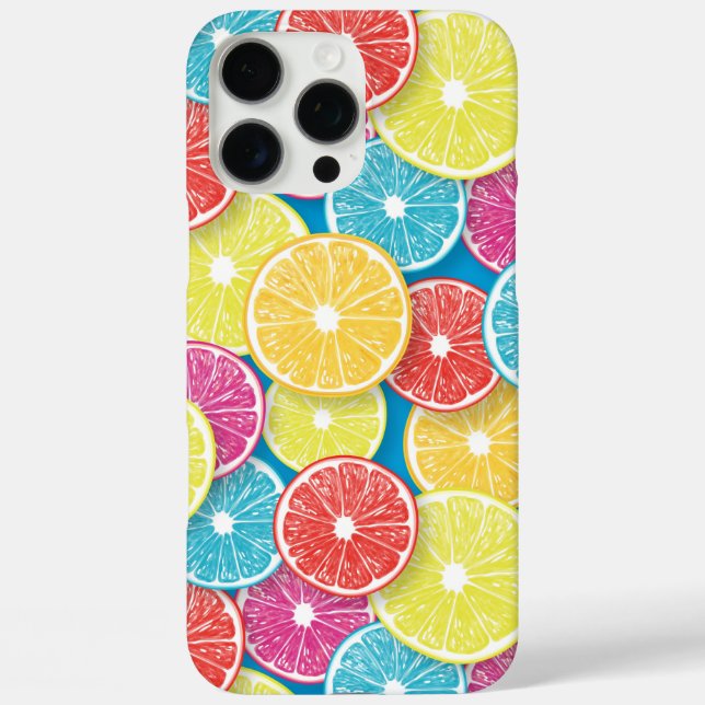 Citrus fruit slices pop art Case-Mate iPhone case (Back)