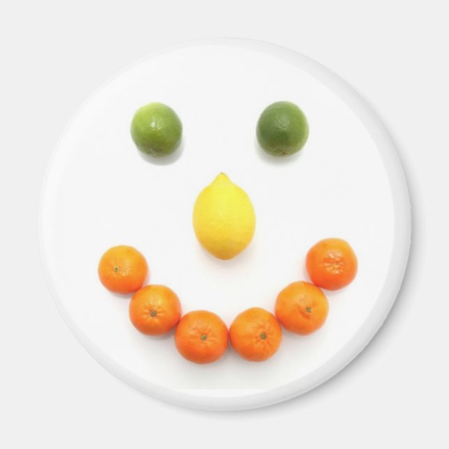 Citrus Fruit Smile Magnet (Front)