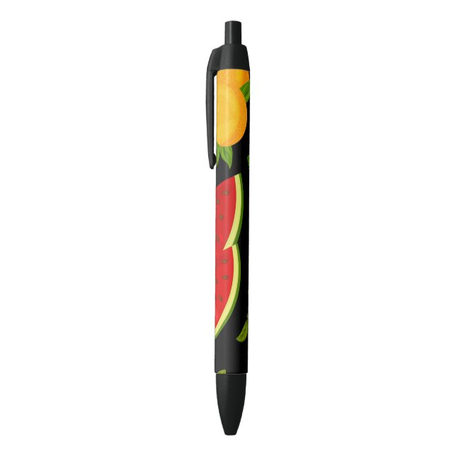  Citrus  Fruits   Black Ink Pen (Top (Vertical))