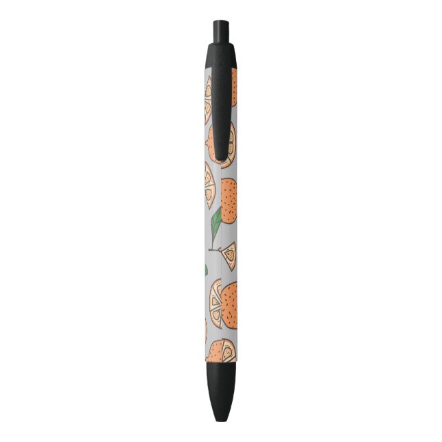 Citrus Fruits    Black Ink Pen (Back (Vertical))